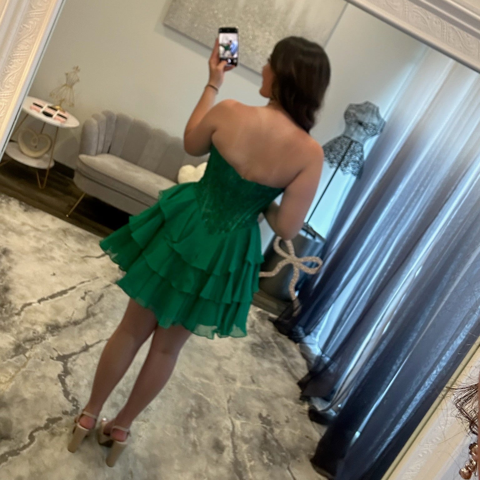 JoycesTPR Sherri Hill 57572 Emerald Back