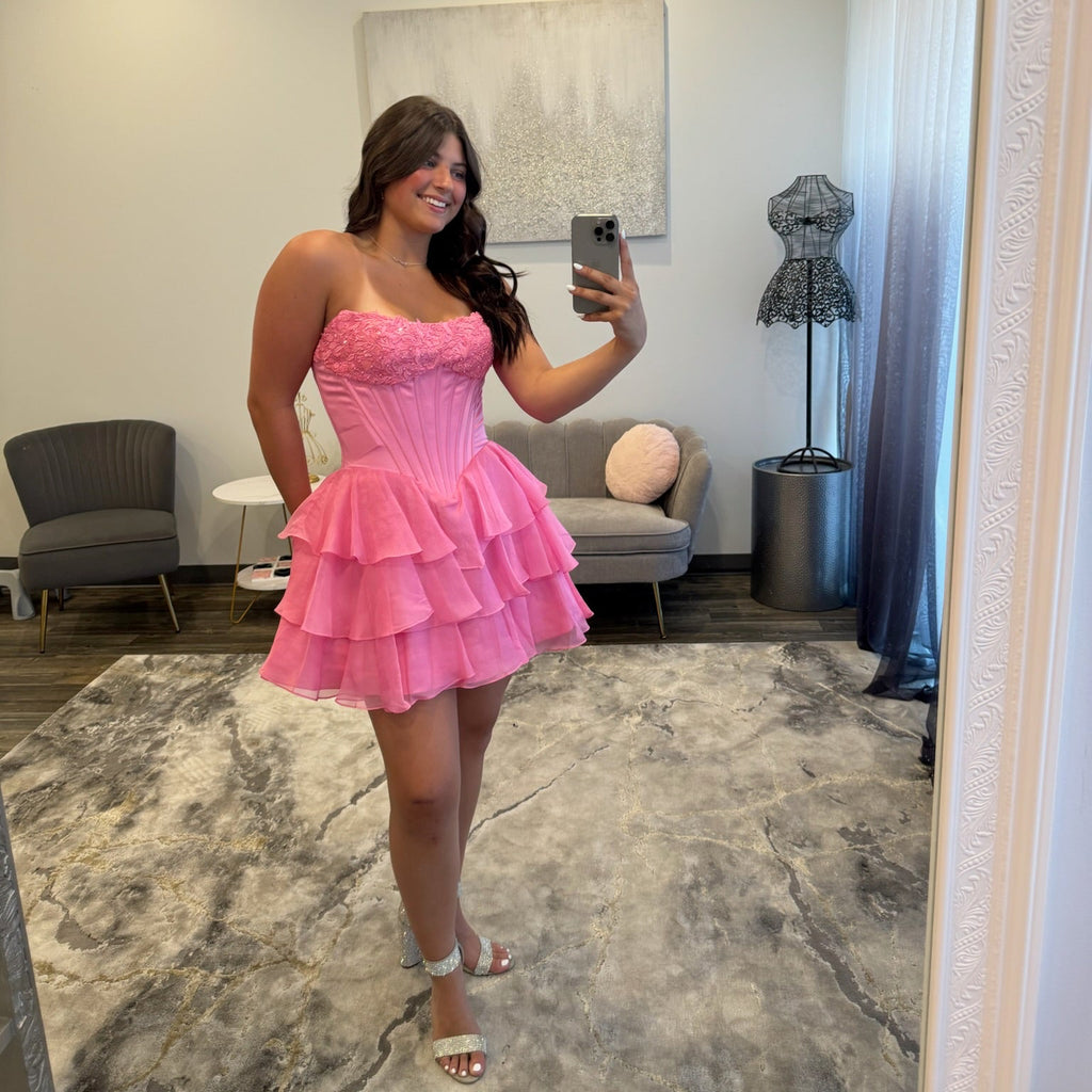 JoycesTPR Sherri Hill 57573 Bright Pink 