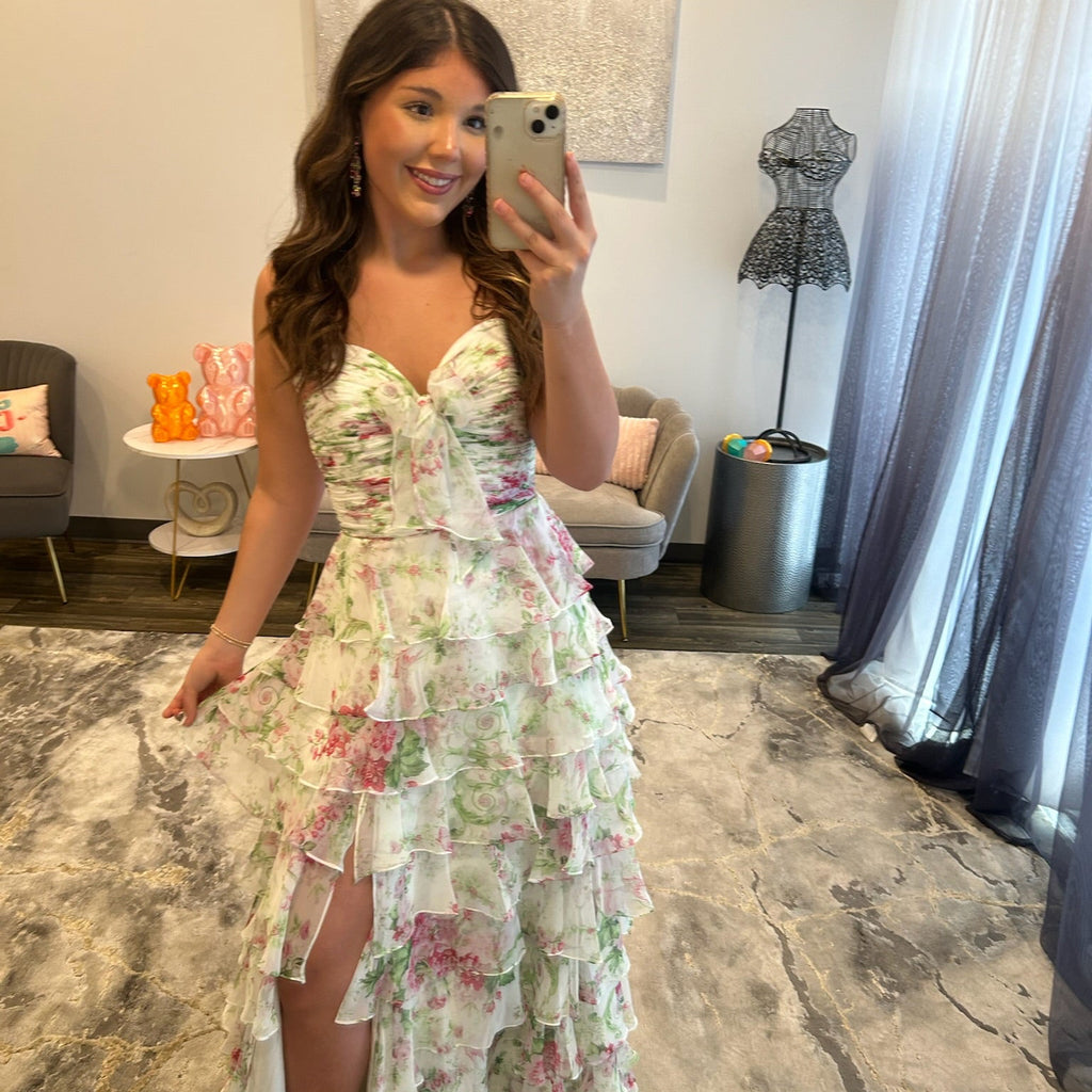 JoycesTPR Sherri Hill 57614 Ivory Print 