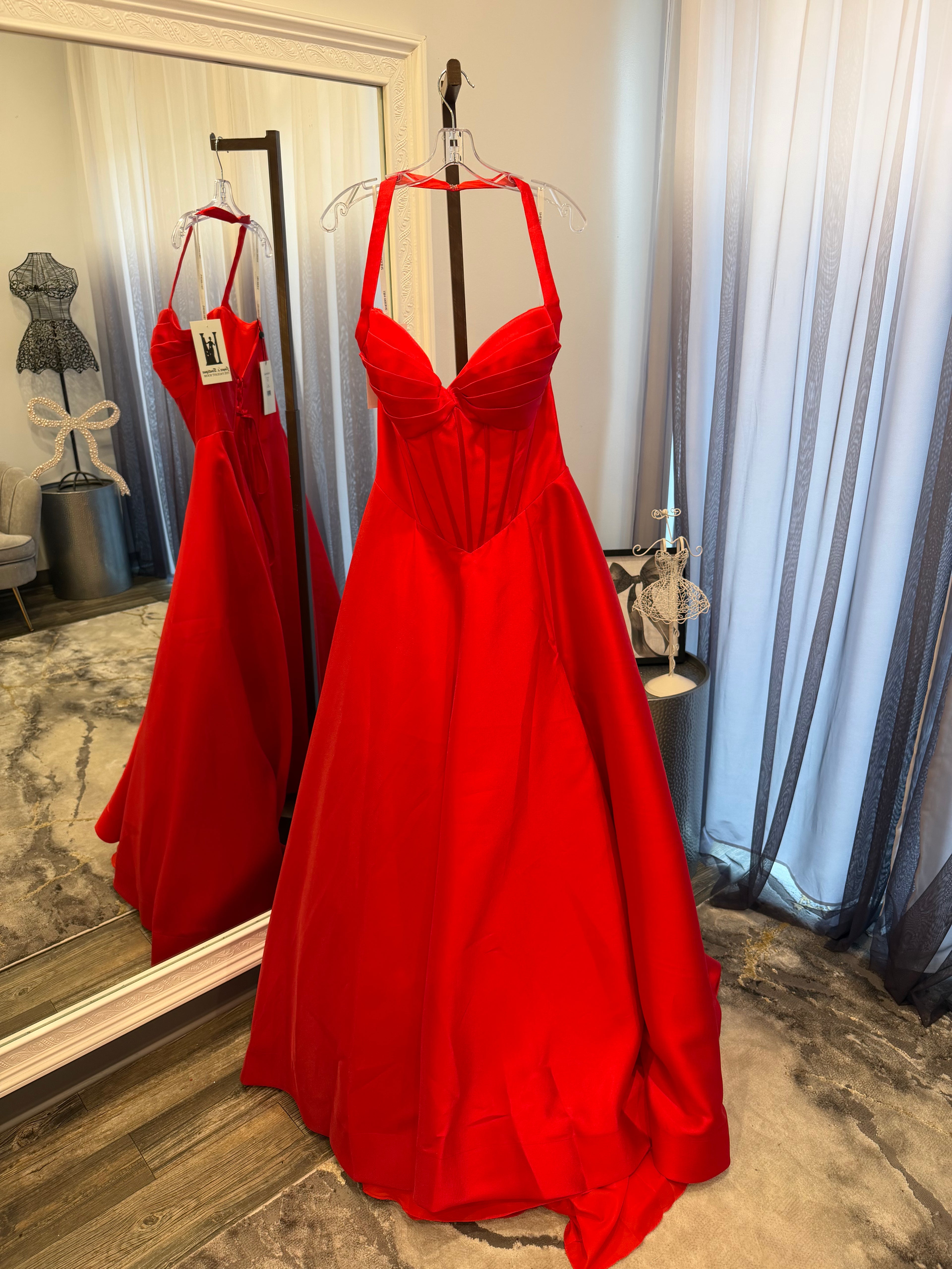JoycesTPR Sherri Hill 57737 Red