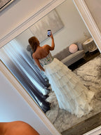 JoycesTPR Sherri Hill 57750 Ivory Multi Floral Back