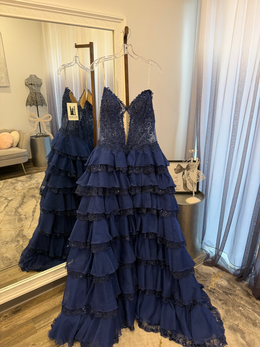 JoycesTPR Sherri Hill 57785 Navy