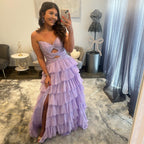 JoycesTPR Sherri Hill 58011 Periwinkle Prom Dress 