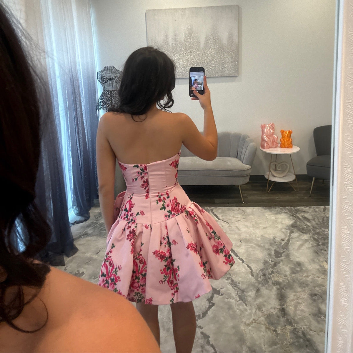 JoycesTPR Sherri Hill 58019 Pink Print 