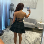 JoycesTPR Sherri Hill 58025 Black Silver 