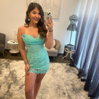 JoycesTPR Sherri Hill 58049 Aqua  