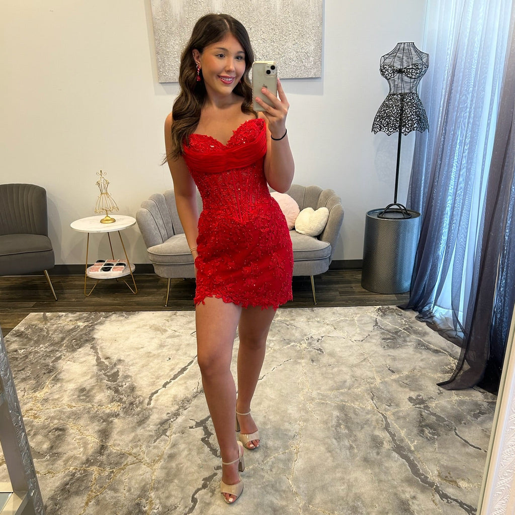JoycesTPR Sherri Hill 58049 Red 