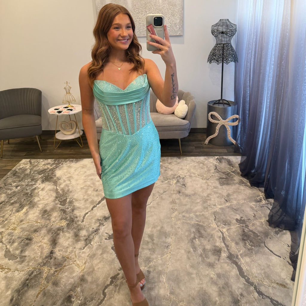 JoycesTPR Sherri Hill 58053 Light Green 
