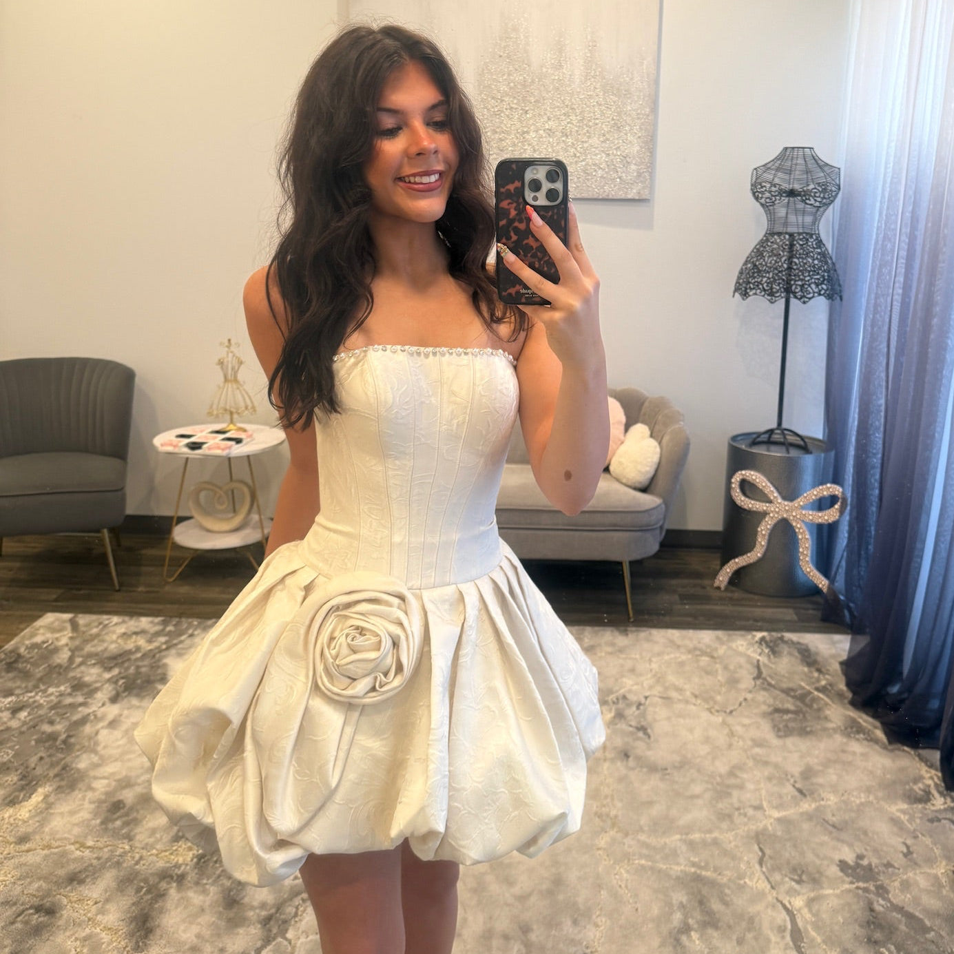 JoycesTPR Sherri Hill 58072 Ivory 