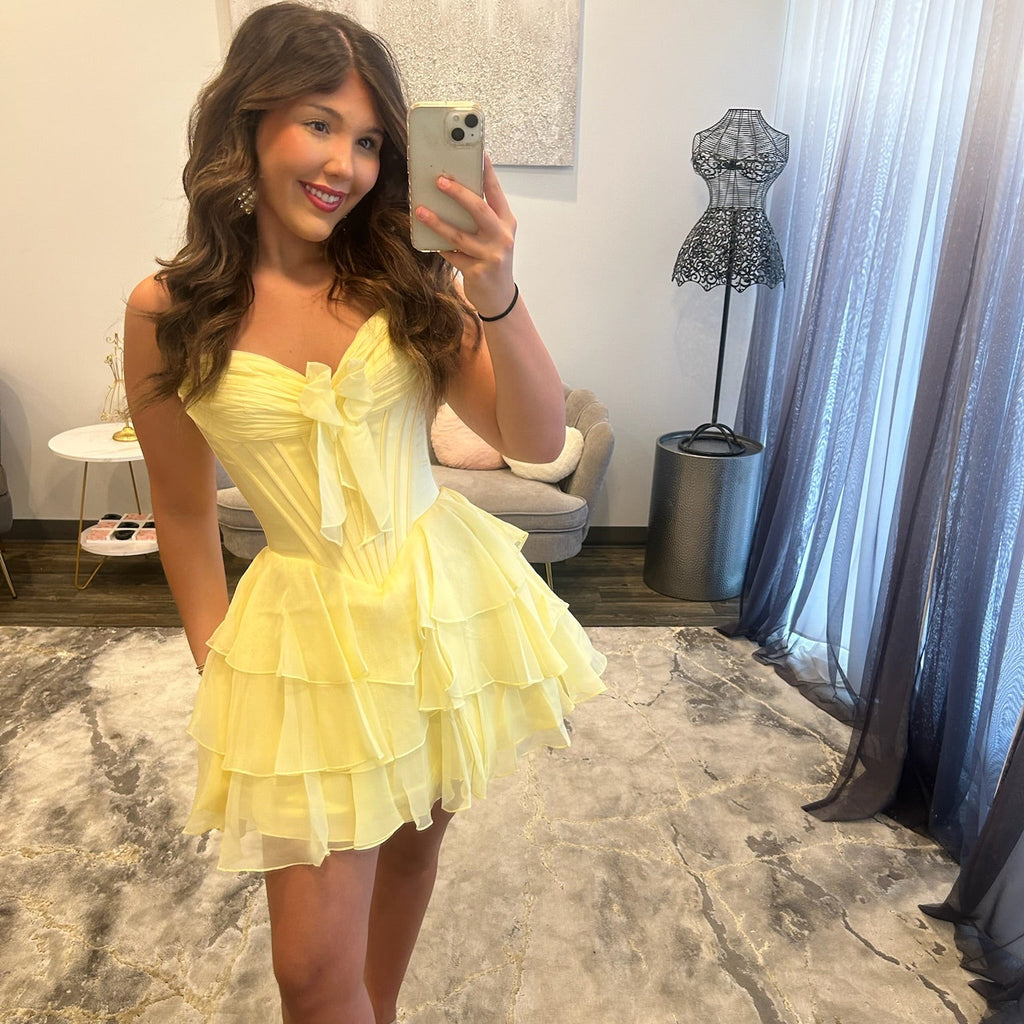 JoycesTPR Sherri Hill 58074 Yellow 