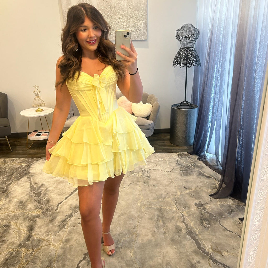 JoycesTPR Sherri Hill 58074 Yellow 