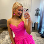JoycesTPR Sherri Hill 58076 Bright Fuchsia 