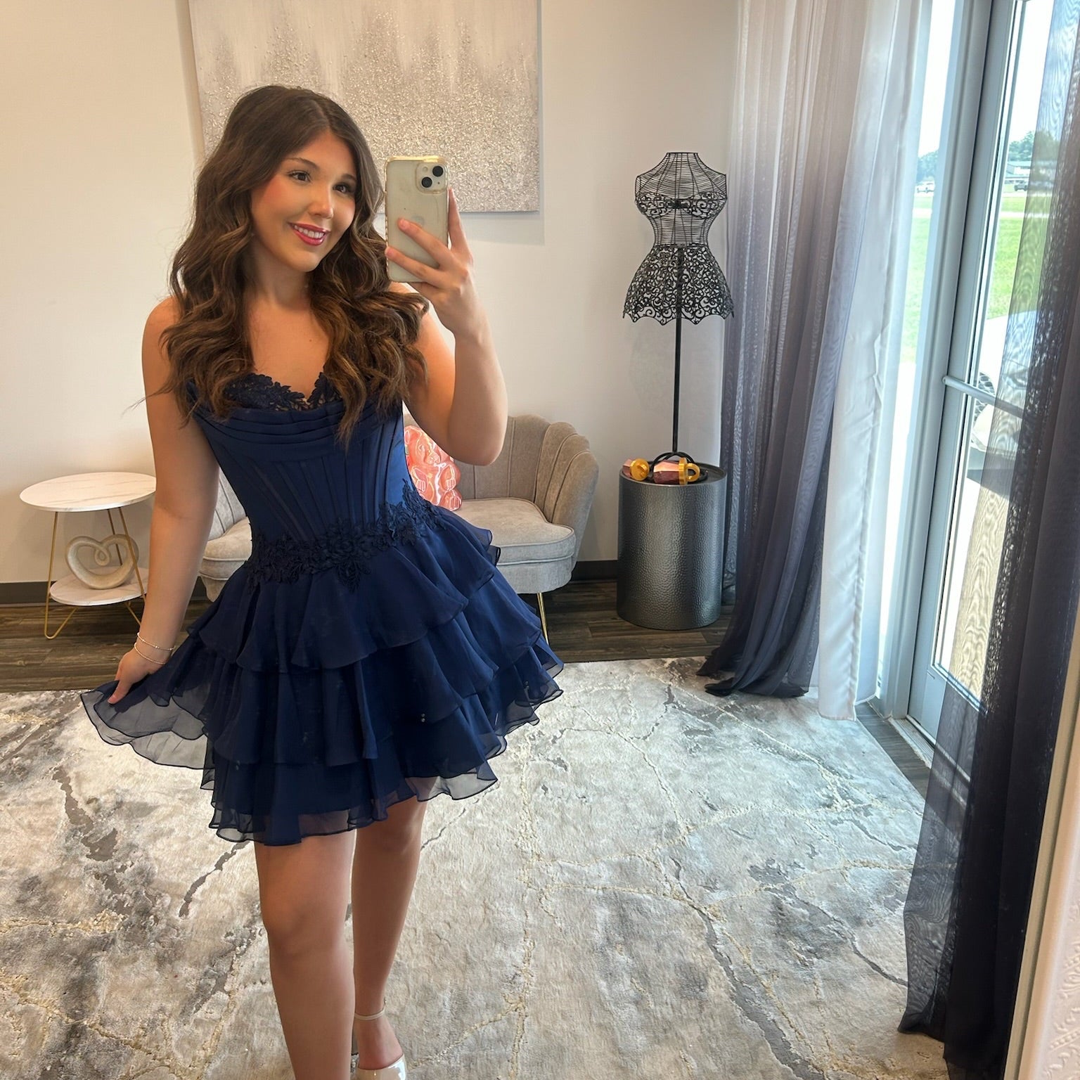JoycesTPR Sherri Hill 58076 Navy 