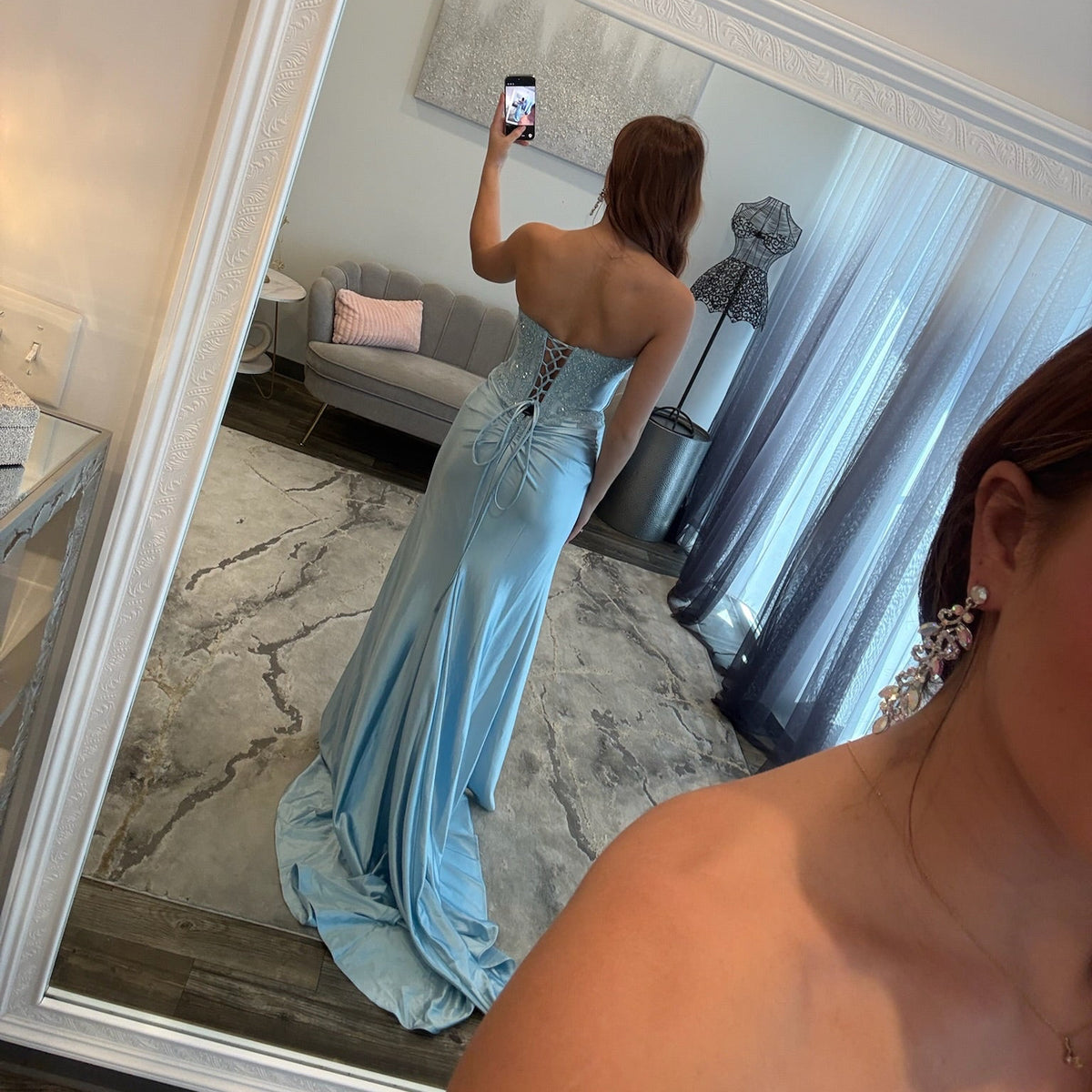 JoycesTPR Sherri Hill 58077 Light Blue 