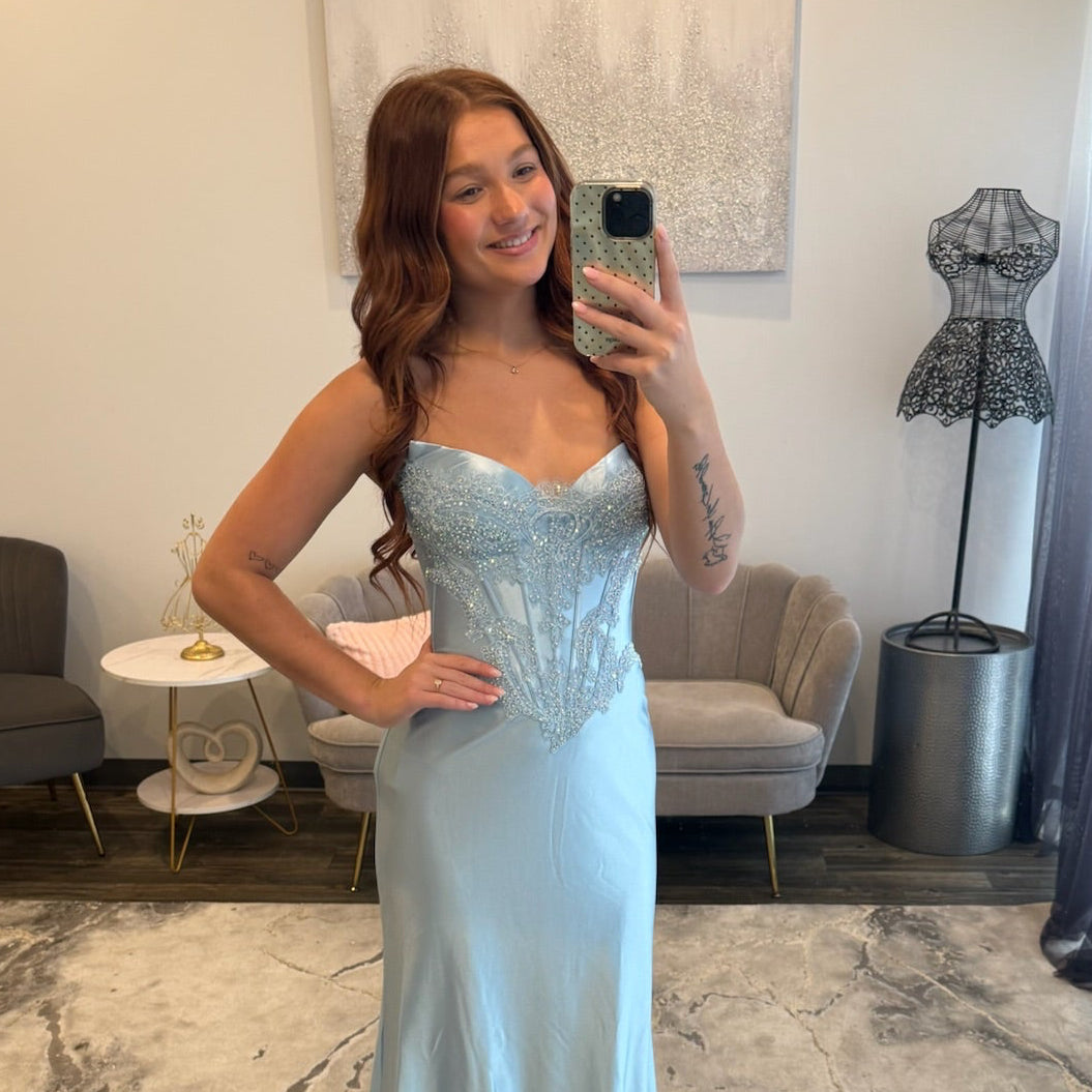 JoycesTPR Sherri Hill 58077 Light Blue 