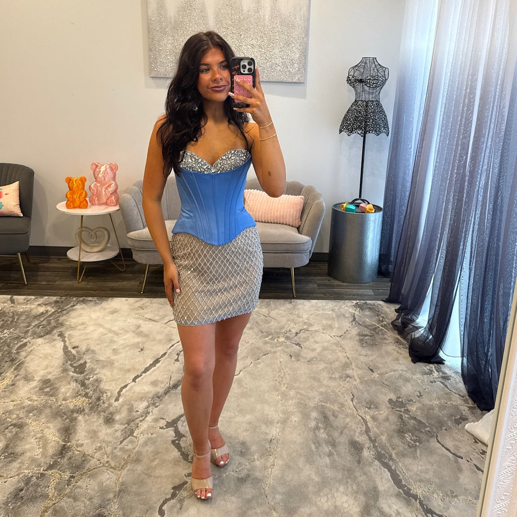 JoycesTPR Sherri Hill 58083 Periwinkle 