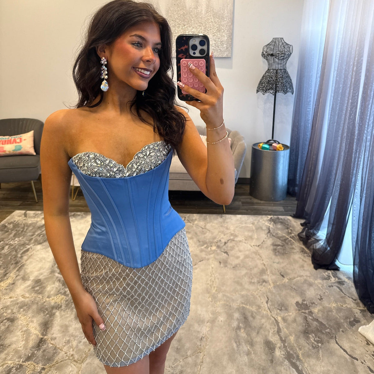 JoycesTPR Sherri Hill 58083 Periwinkle 
