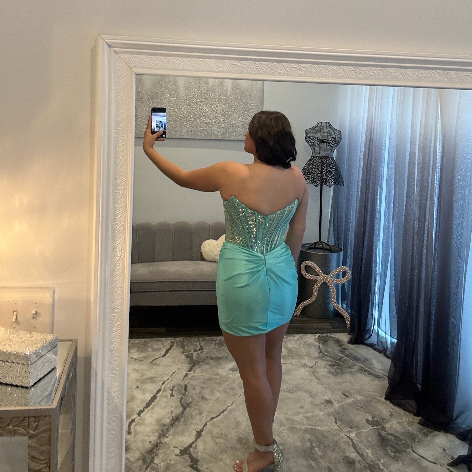 JoycesTPR Sherri Hill 58088 Light Green 