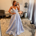 JoycesTPR Sherri Hill 58096 Lilac Silver Prom Dress 