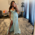 JoycesTPR Sherri Hill 58097 Aqua 