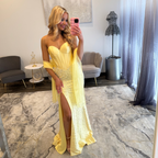 JoycesTPR Sherri Hill 58098 Yellow Silver 