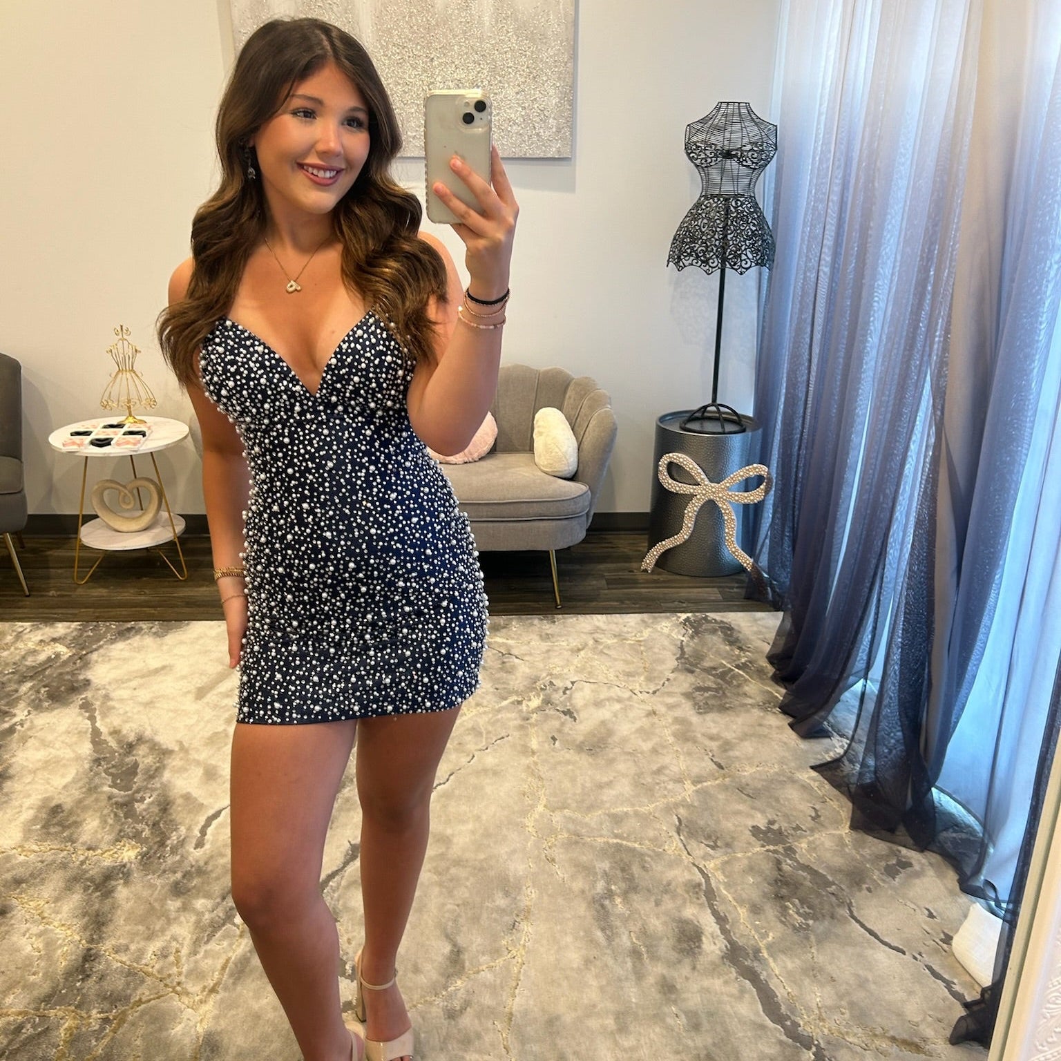JoycesTPR Sherri Hill 58101 Navy 