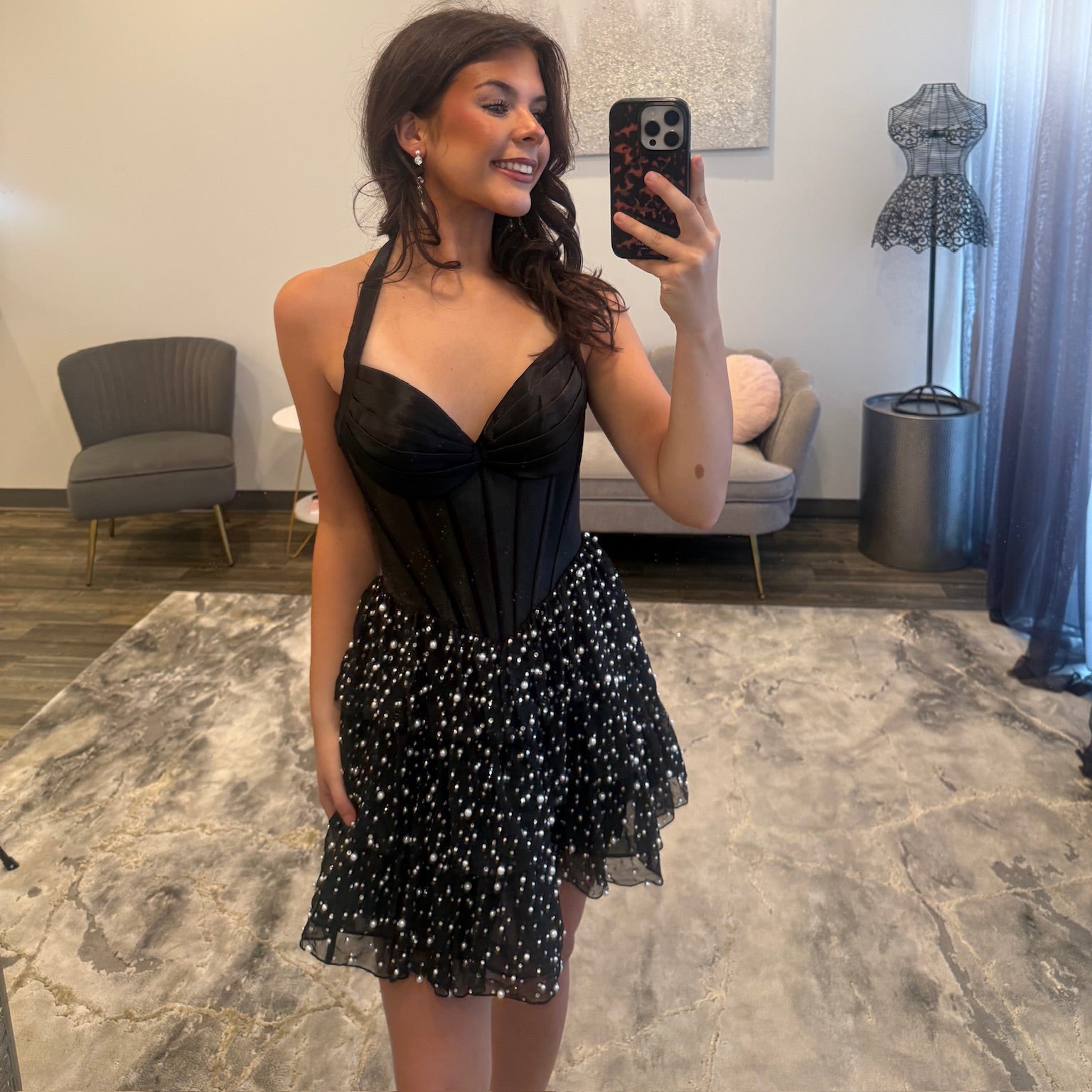 JoycesTPR Sherri Hill 58102 Black 