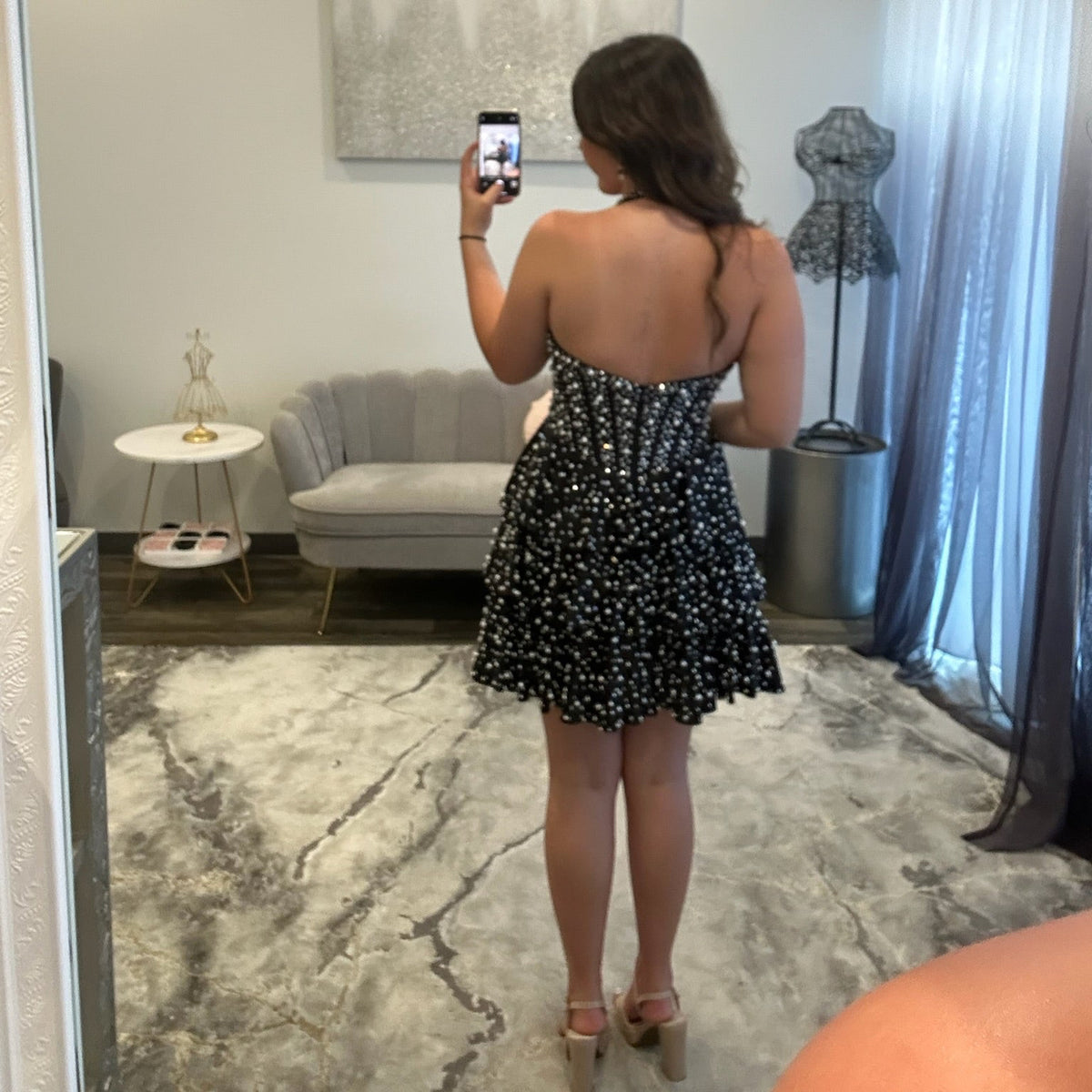 JoycesTPR Sherri Hill 58104 Black 