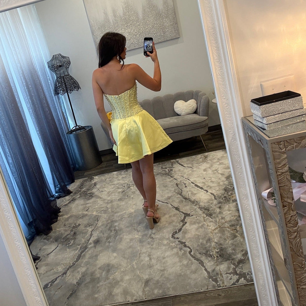 IJoycesTPR Sherri Hill 58105 Yellow 
