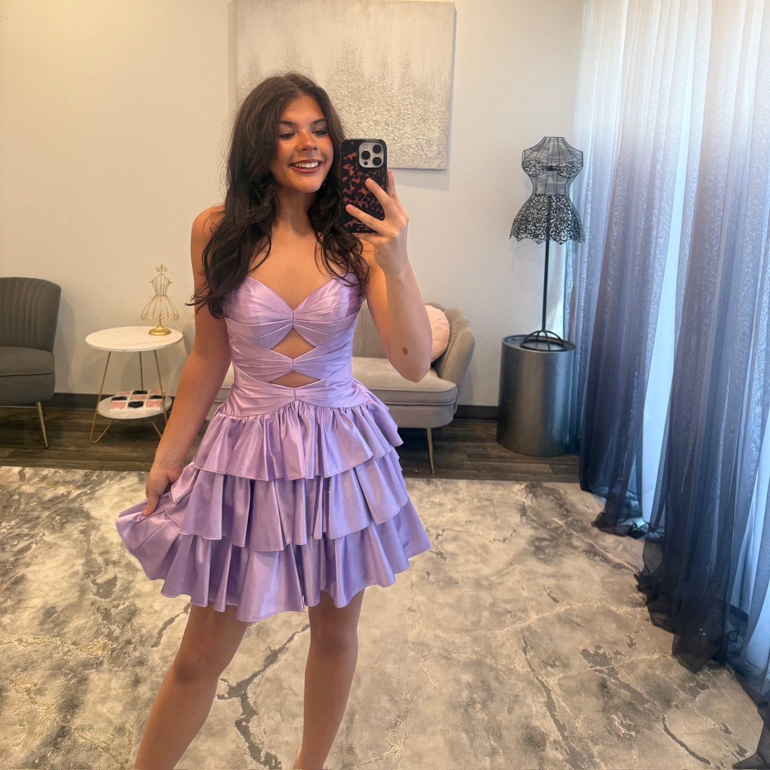 JoycesTPR Sherri Hill 58127 Lilac 