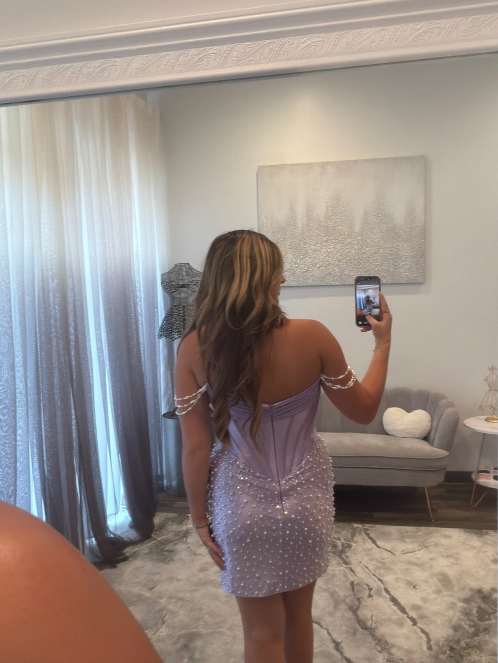 JoycesTPR Sherri Hill 58144 Lilac 