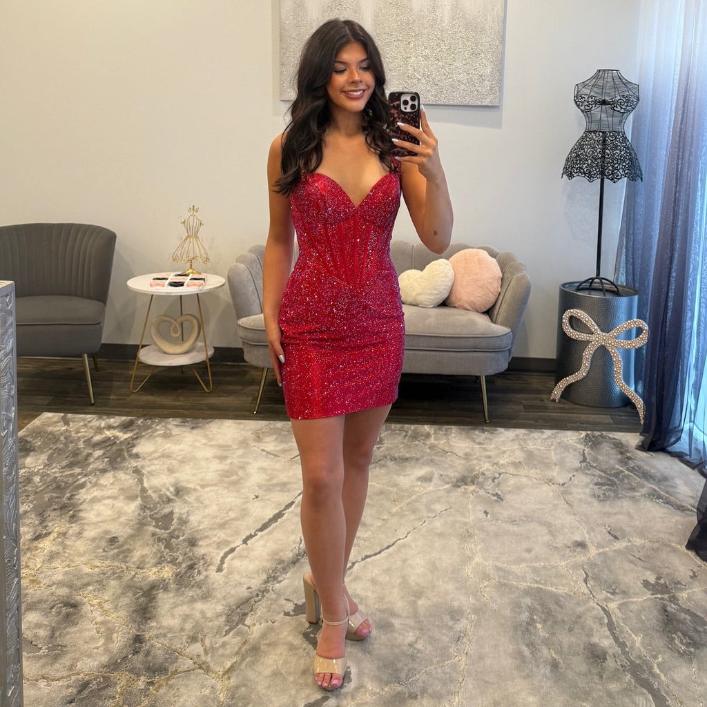 JoycesTPR Sherri Hill 58153 Red 