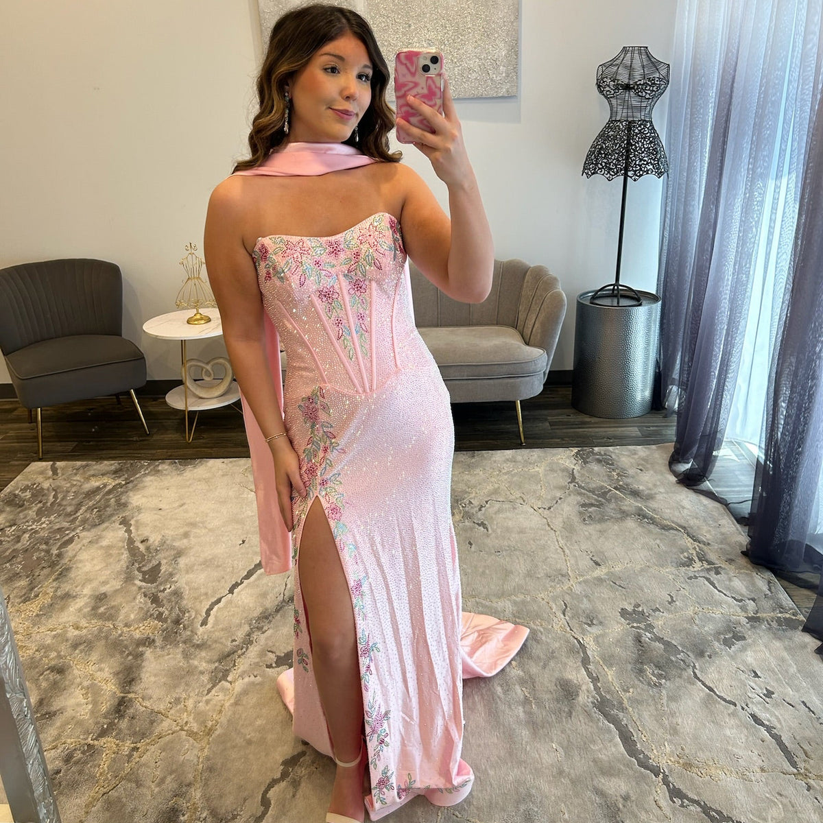 JoycesTPR Sherri Hill 58158 Pink Multi 