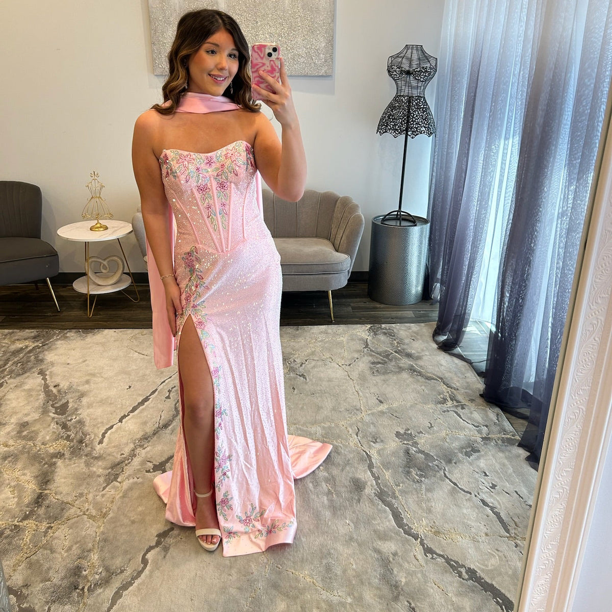 JoycesTPR Sherri Hill 58158 Pink Multi 