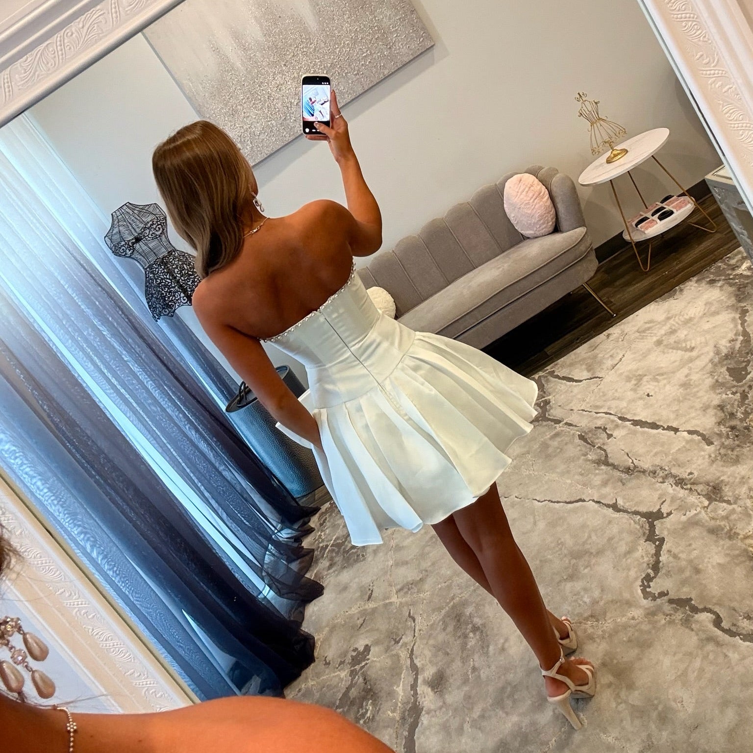 JoycesTPR Sherri Hill 58175 Ivory Back 