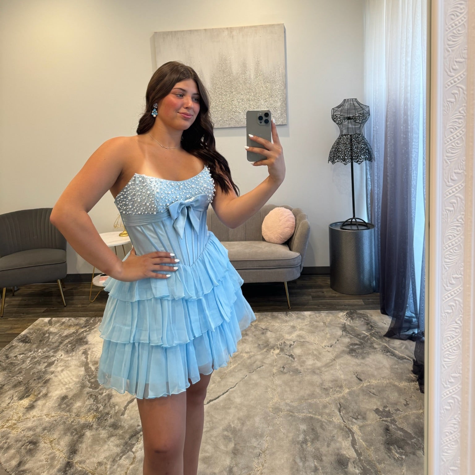 JoycesTPR Sherri Hill 58176 Light Blue 