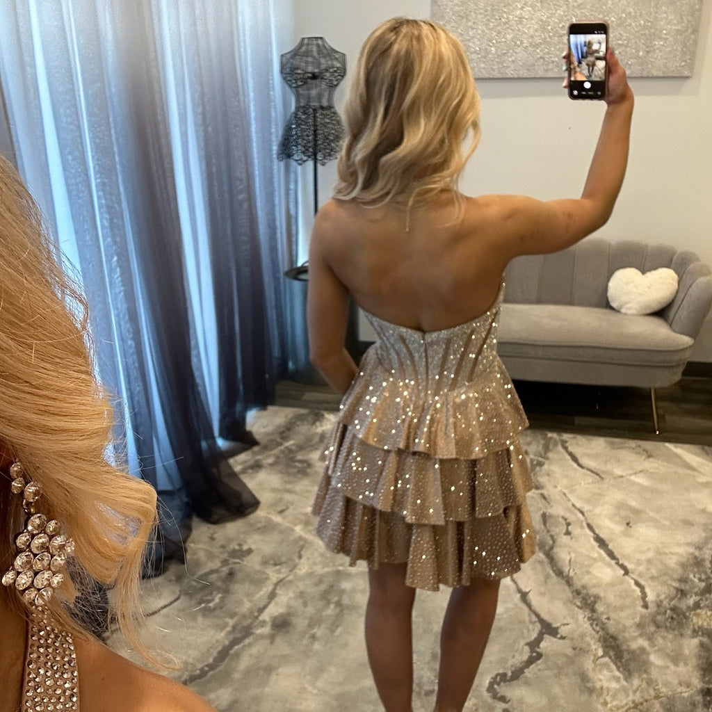 JoycesTPR Sherri Hill 58183 Nude Silver 