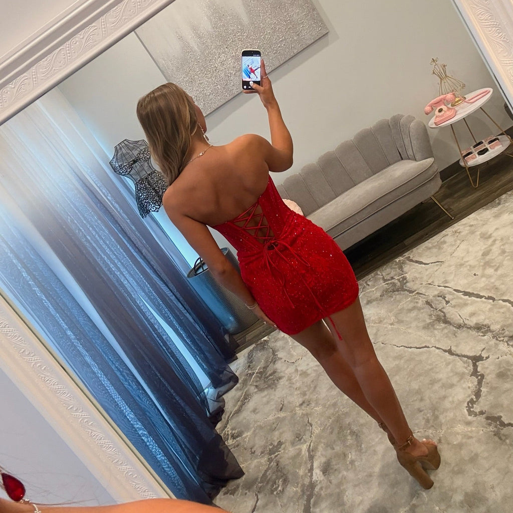 JoycesTPR Sherri Hill 58201 Red 