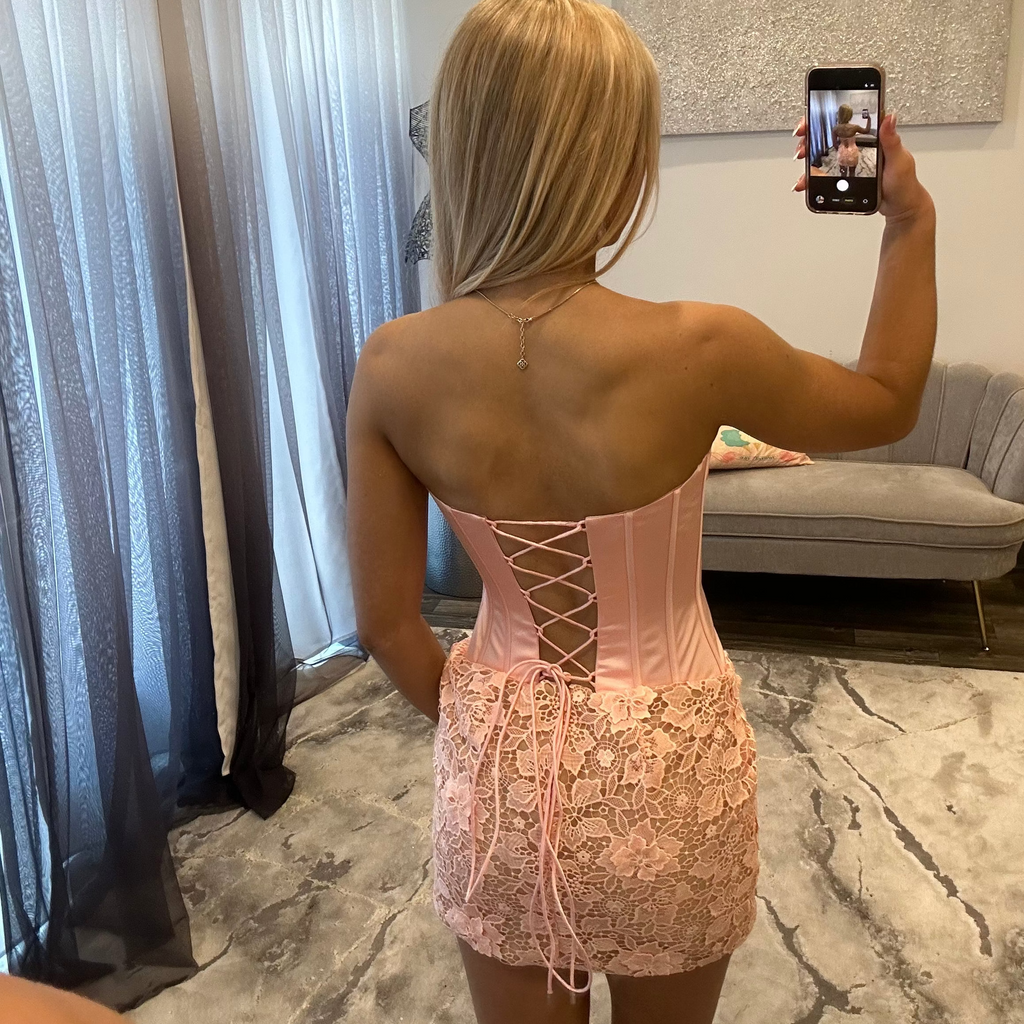 JoycesTPR Sherri Hill 58205 Blush Nude Back