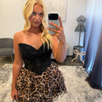 JoycesTPR Sherri Hill 58219 Leopard 
