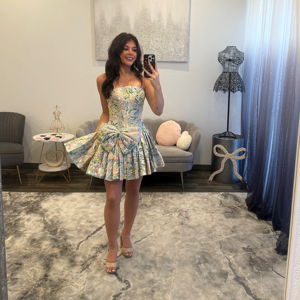 JoycesTPR Sherri Hill 58220 Light Green Multi 
