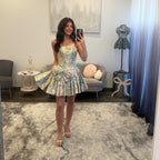 JoycesTPR Sherri Hill 58220 Light Green Multi 
