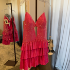 JoycesTPR Sherri Hill 58223 Fuchsia 