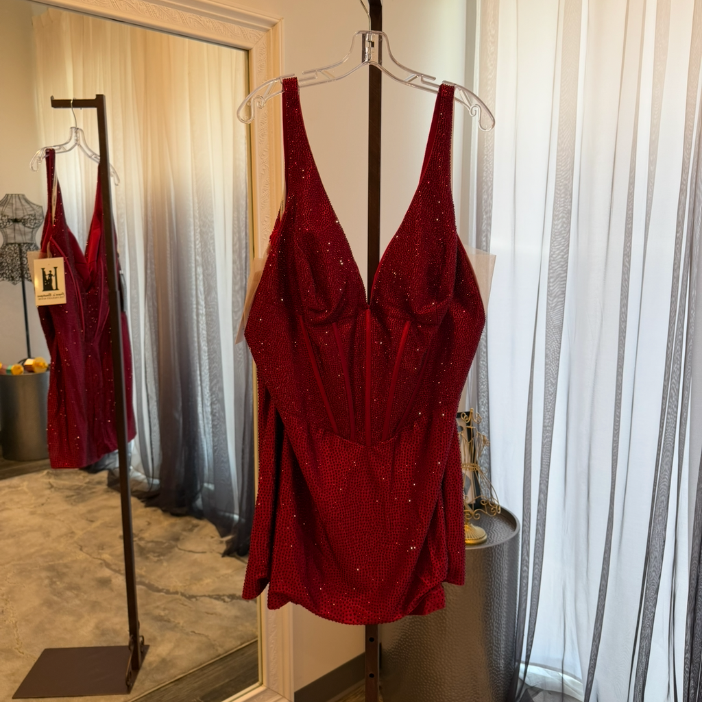 JoycesTPR Sherri Hill 58234 Wine 