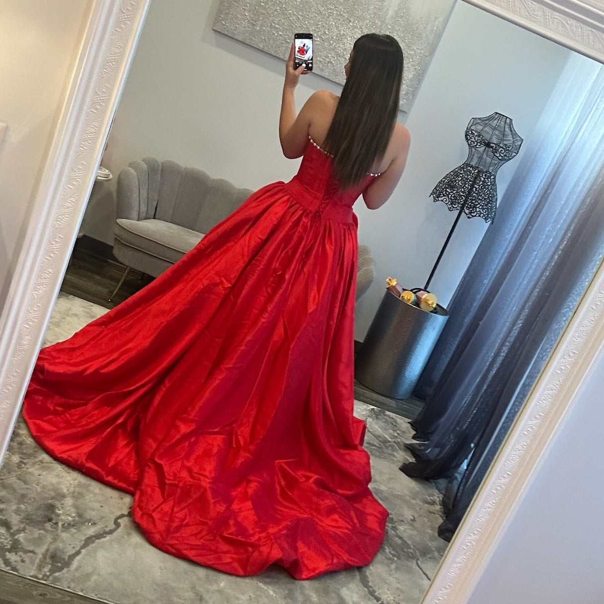 JoycesTPR Sherri Hill 58244 Red 