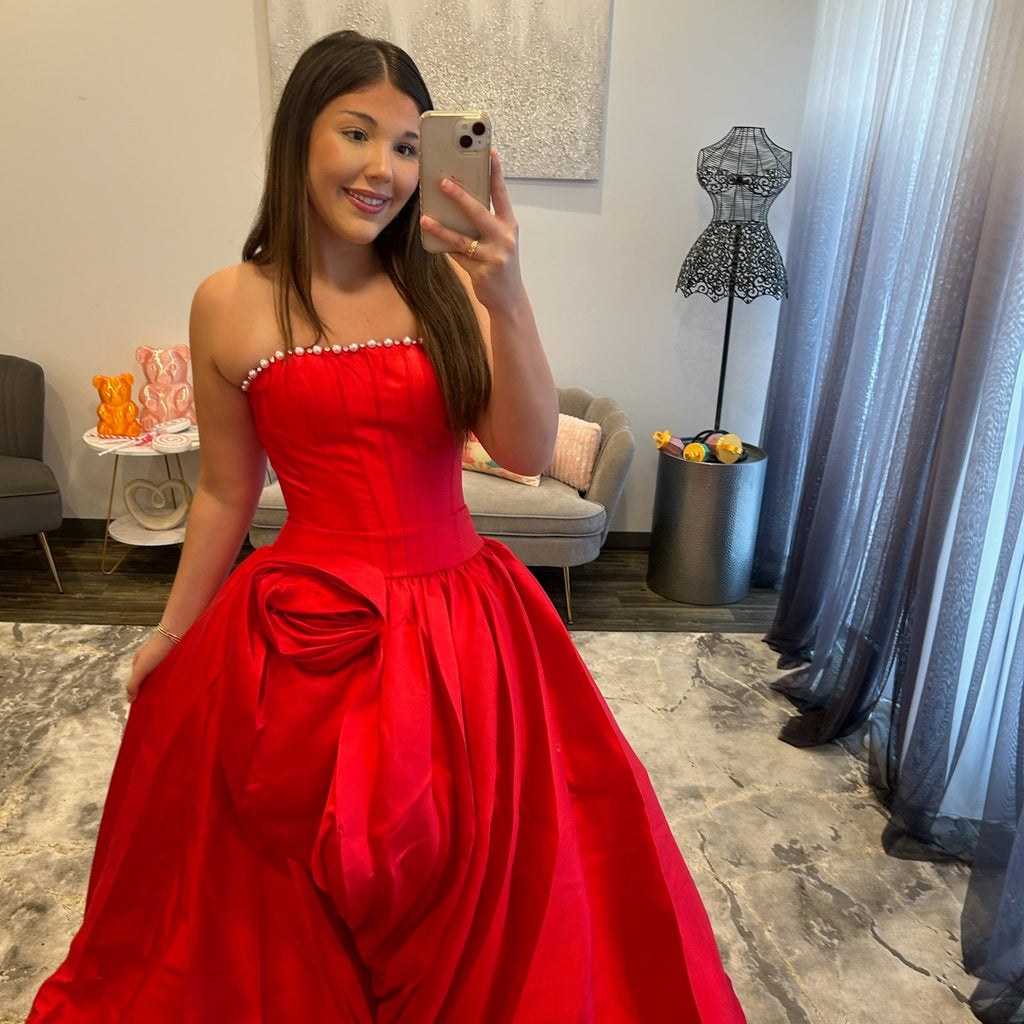 JoycesTPR Sherri Hill 58244 Red 