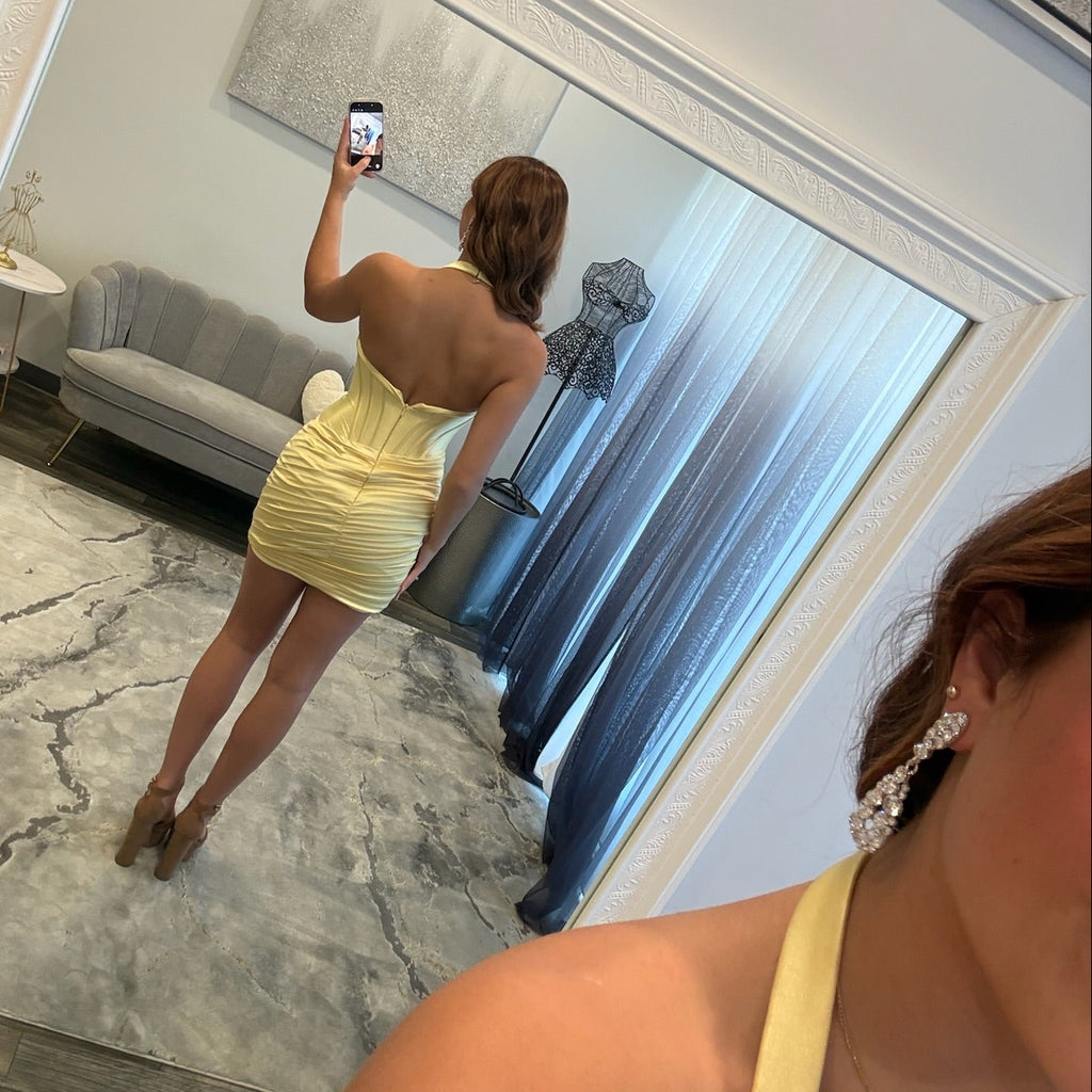 JoycesTPR Sherri Hill 58265 Yellow Back 