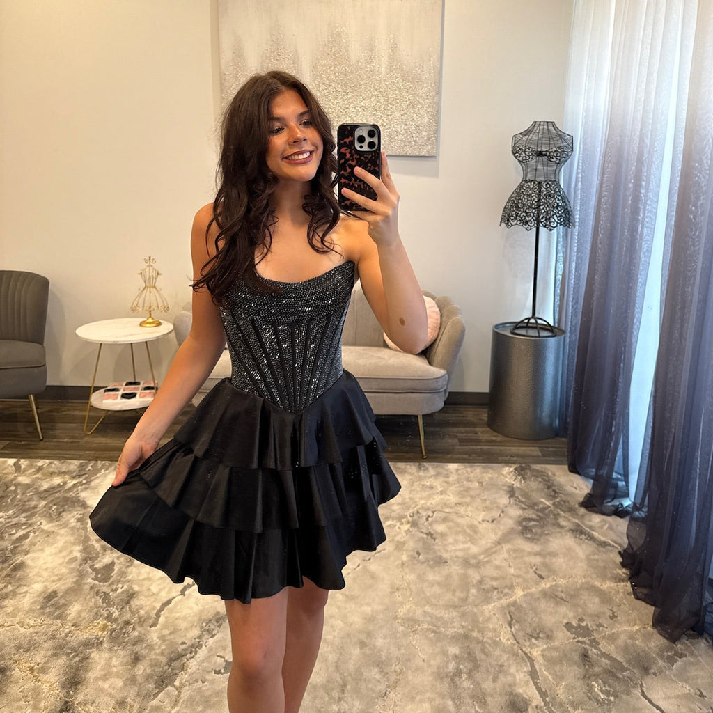 JoycesTPR Sherri Hill 58266 Black 