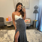 JoycesTPR Sherri Hill 58291 Black White 
