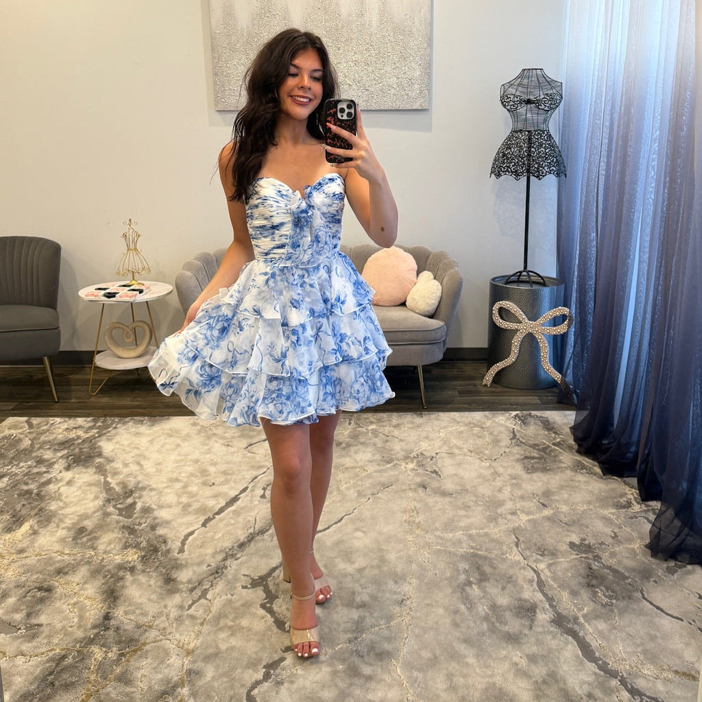 JoycesTPR Sherri Hill 58297 Ivory Blue 